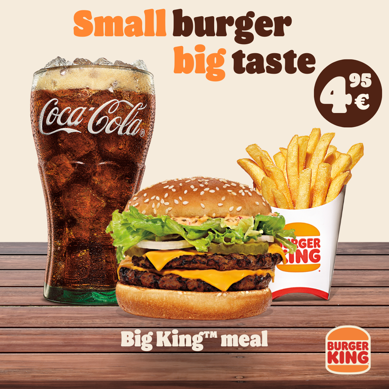 Big King campaign image