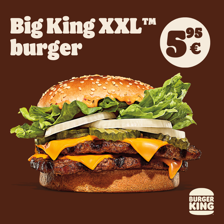 Big King XXL burger kampaaniapilt