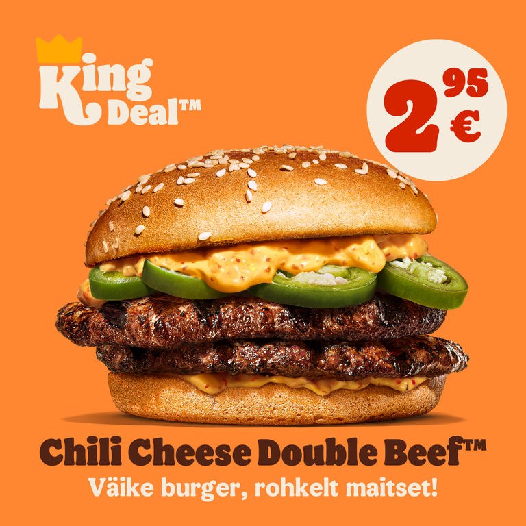 Chili Cheese Double Beef™ kampaaniapilt