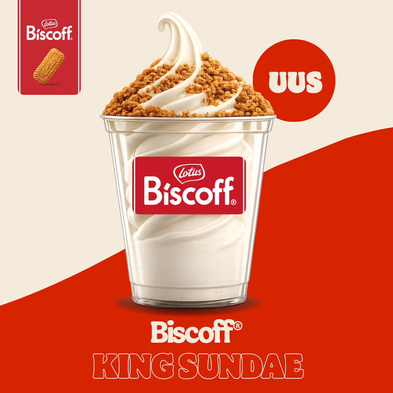 King Sundae Biscoff kampaaniapilt
