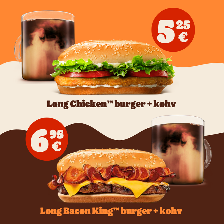 Long Chicken™ & Long Bacon King™ kampaaniapilt