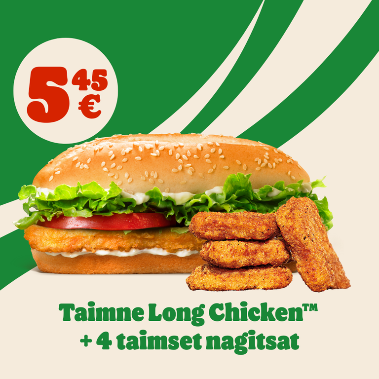 Taimne Long Chicken™ kampaaniapilt