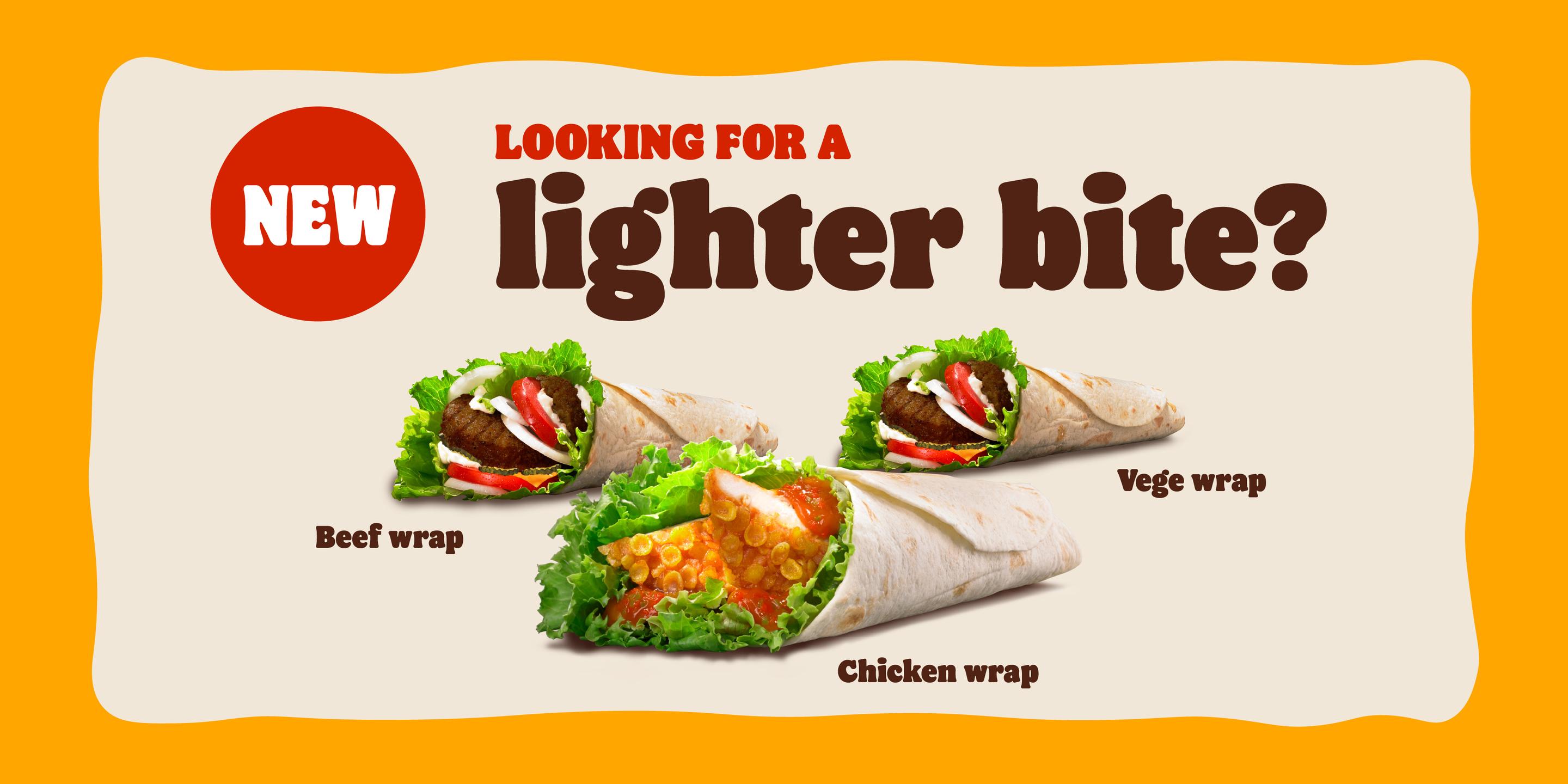 Looking for a lighter bite?