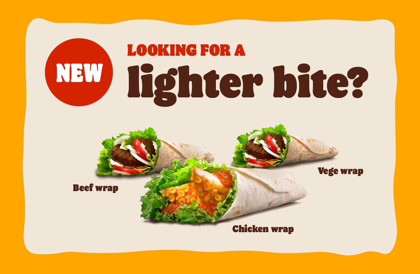 Looking for a lighter bite?
