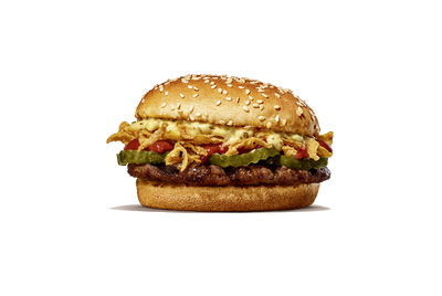 Flame grilled burgers Burger King